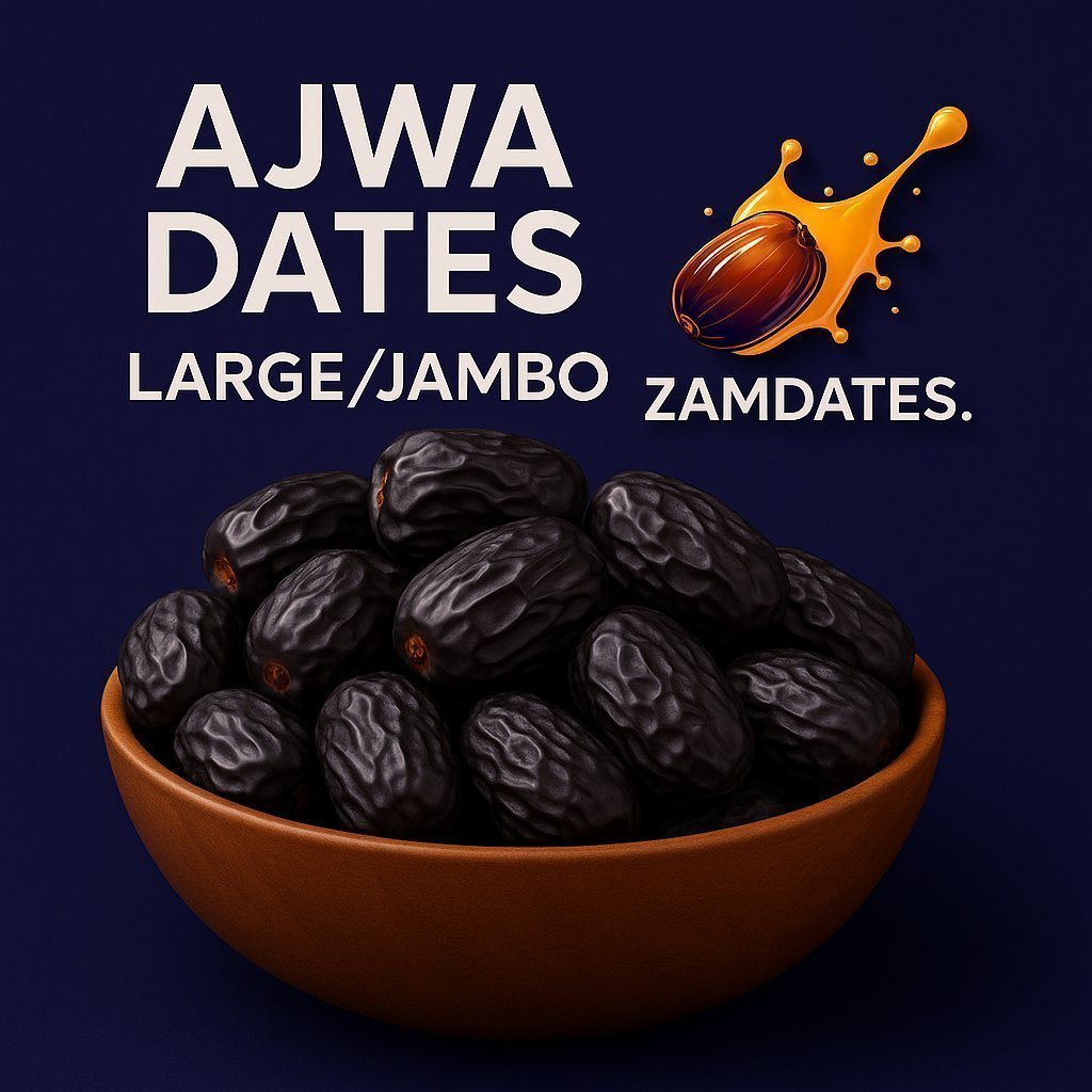 Ajwa Dates - Large/Jambo